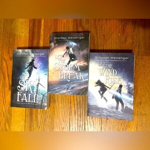 The Sky Fall trilogy by Shannon Messenger
